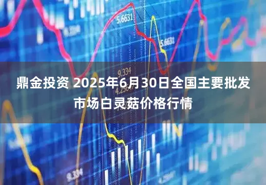 鼎金投资 2025年6月30日全国主要批发市场白灵菇价格行情