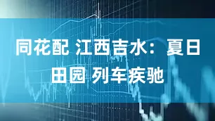 同花配 江西吉水:夏日田园 列车疾驰