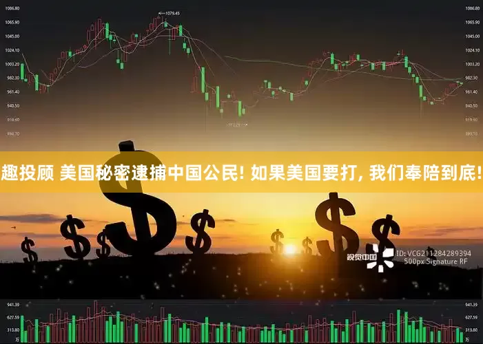 趣投顾 美国秘密逮捕中国公民! 如果美国要打, 我们奉陪到底!